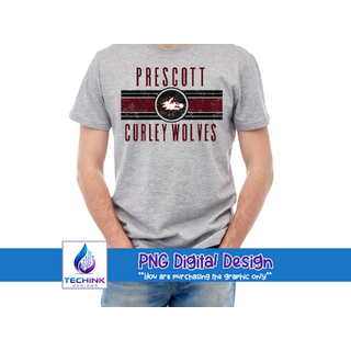 Prescott Circle Stripes (DTF PNG Graphic)