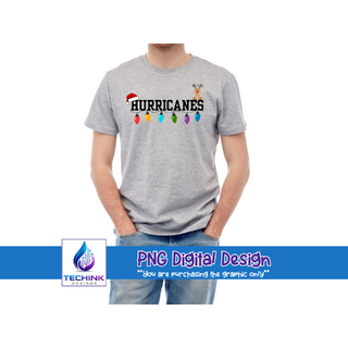 Hurricanes Christmas (DTF PNG Graphic)