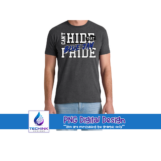 Can't Hide That Blue Jay Pride (DTF PNG Graphic)