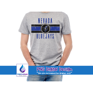 Nevada Circle Stripes (DTF PNG Graphic)