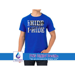 Can't Hide That Blue Jay Pride (DTF PNG Graphic)