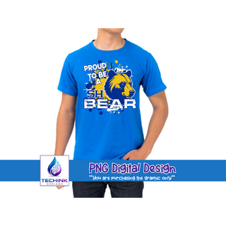 Proud to Be A Bear (DTF PNG Graphic)
